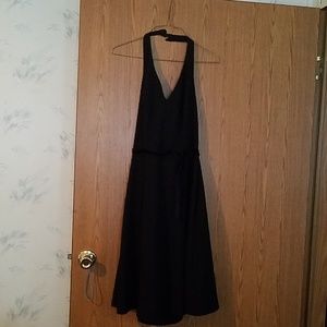 Cute black halter dress